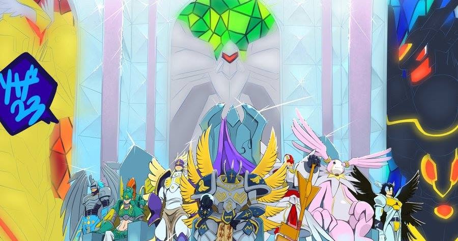 Digimon Adv Tri: Conheça TODOS os Digimons ANJOS!!